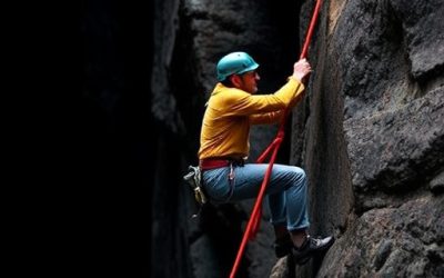 About Lead Rope Solo Climbing Setups and Backups